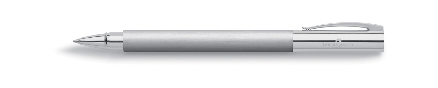 Faber Castell Ambition Brushed Stainless Steel Rollerball Pen