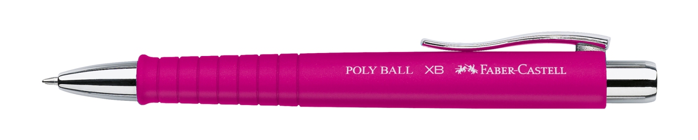Faber Castell Poly Ball XB Pink Ball Point Pen