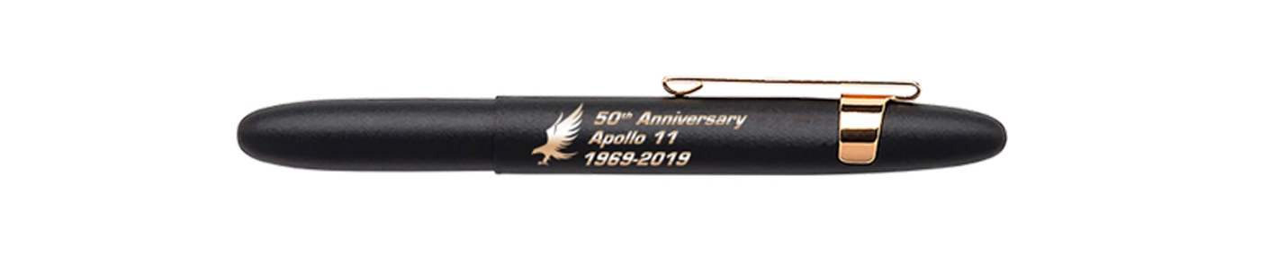 Fisher Space Pen Bullet Apollo 11 50th Anniversary Gold Clip