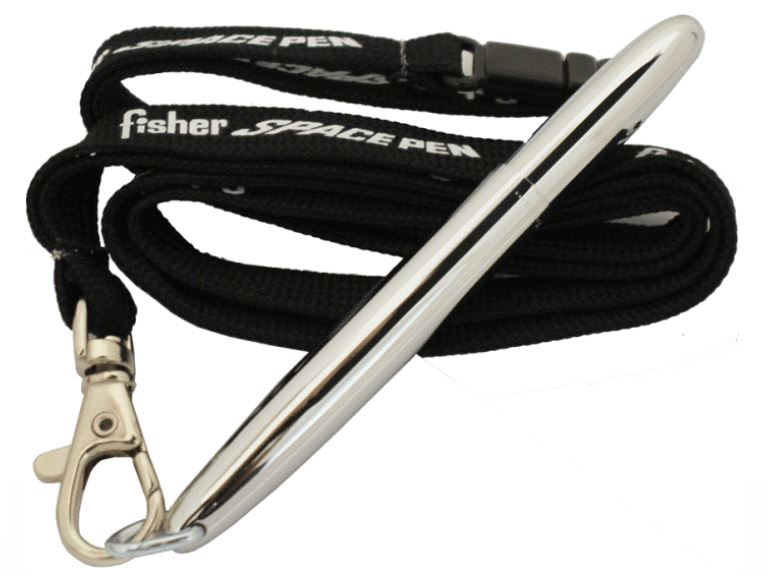 Fisher Space Pen Bullet Chrome With Lanyard