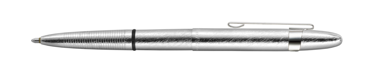 Fisher Space Pen Bullet Brushed Chrome With Clip