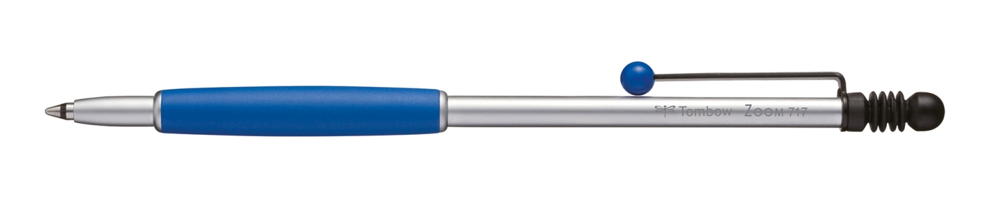 Tombow Zoom 717 Cool Blue Ball Point Pen