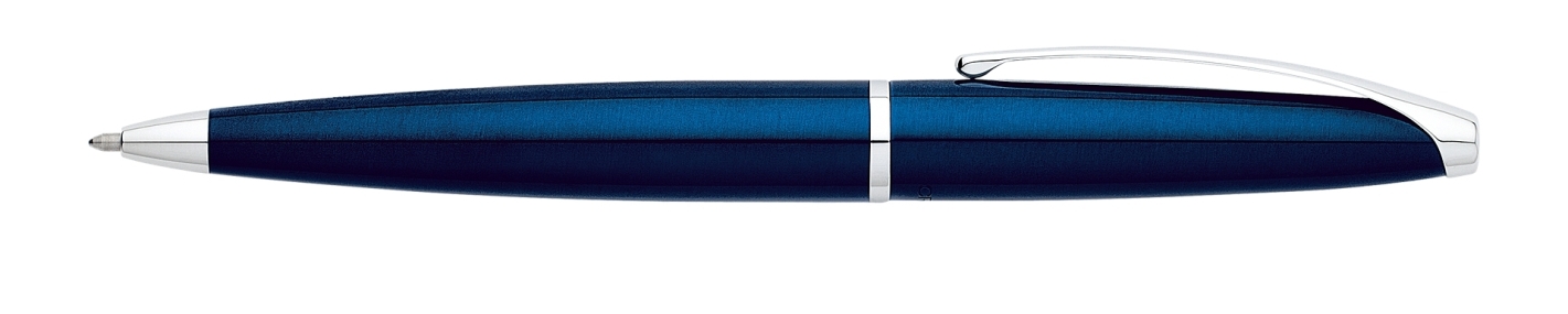 Cross ATX Translucent Blue Lacquer Ball Point Pen