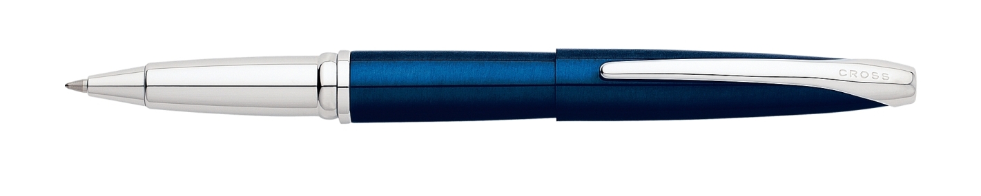 Cross ATX Translucent Blue Lacquer Roller Ball Pen