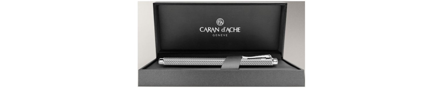 Caran D'Ache Ecridor Cubrik Silver/Rhodium Plate Pencil