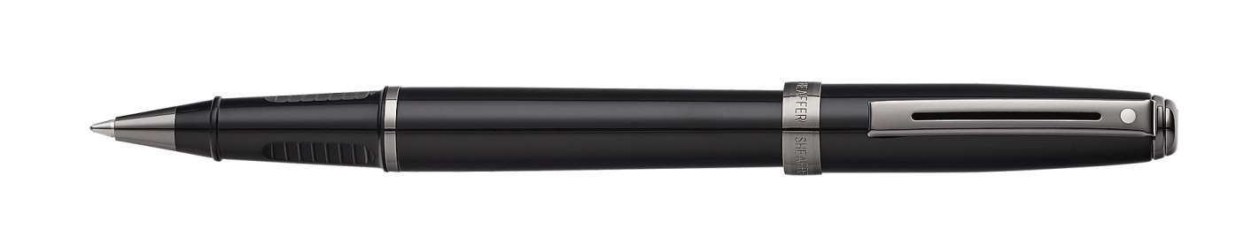 Sheaffer Prelude Gloss Black Gunmetal Tone Rollerball Pen