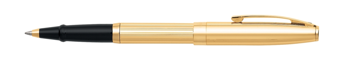 Sheaffer Sagaris Fluted Gold Tone Rollerball Pen