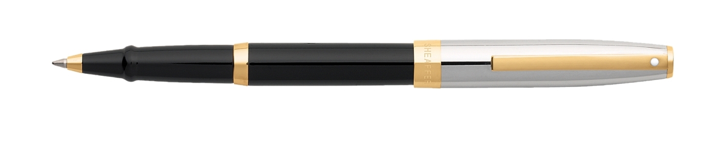 Sheaffer Sagaris Black And Chrome Rollerball Pen