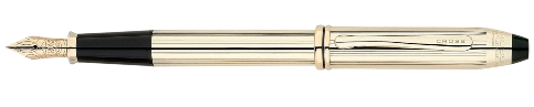 Cross Townsend 10k Rolled Gold Fountain Pen