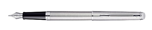 Waterman Hemisphere Stainless Steel CT Fountain Pen