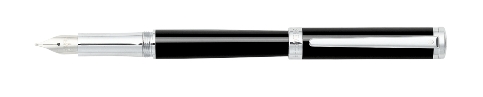 Sheaffer Intensity Onyx Chrome Plate Fountain Pen