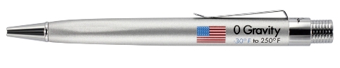 Fisher Space Pen ZGS Zero Gravity Silver